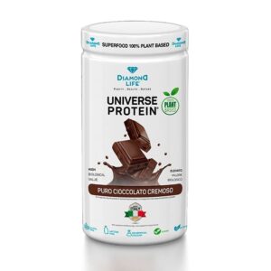 Universe Proteine gusto cioccolato, integratore naturale da 500 grammi
